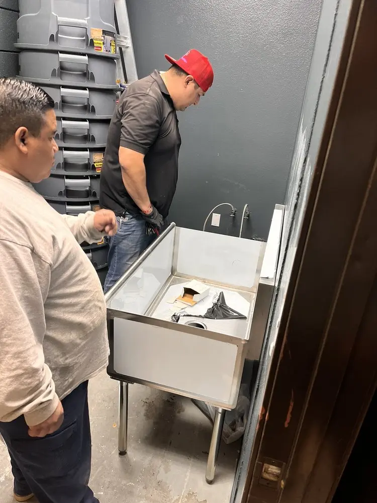Commercial plumbing and sink installation in Walteria
