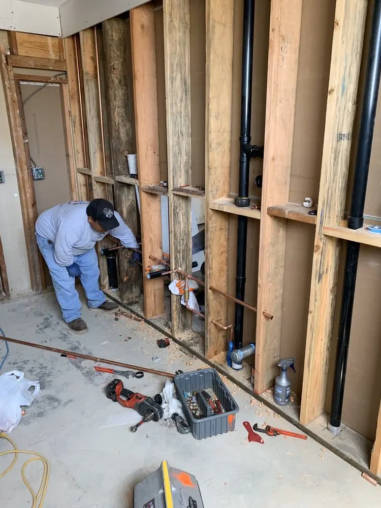 Commercial rough-in plumbing for Gas Line Repair in Walteria